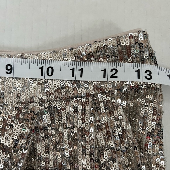 Express High Waist Sequin Pleated Cropped Trousers SZ XS - Picture 12 of 14